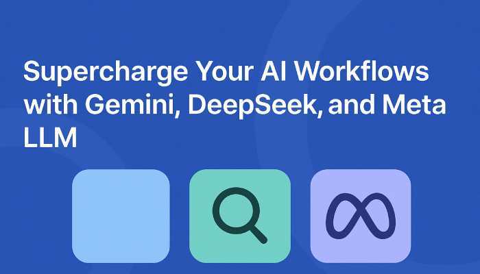 VelinaAI: Supercharge Your AI Workflows with Gemini, DeepSeek, and Meta LLM